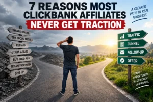 7 reasons most ClickBank affiliates never get traction