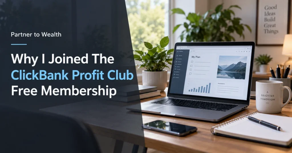 Why I Joined The ClickBank Profit Club Free Membership